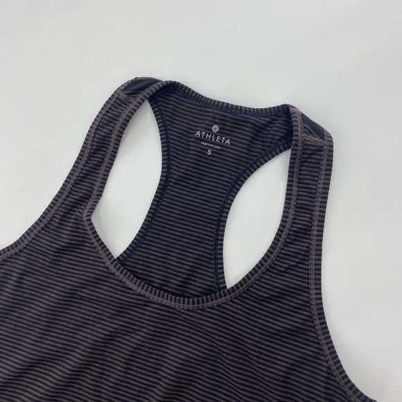 Athleta Racerback Striped Tank Top - Picture 3 of 3